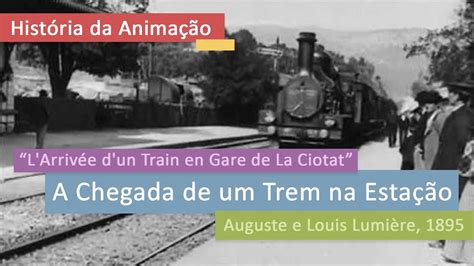 A Chegada de um Trem na Estação L Arrivée d un Train en Gare de La