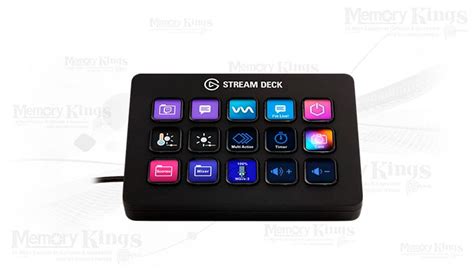 Stream Deck Mk Elgato Black Teclas Lcd Memory Kings Lo Mejor