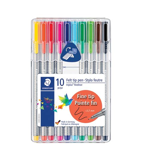 Staedtler Triplus Fineliner Pen Set Colors Joann