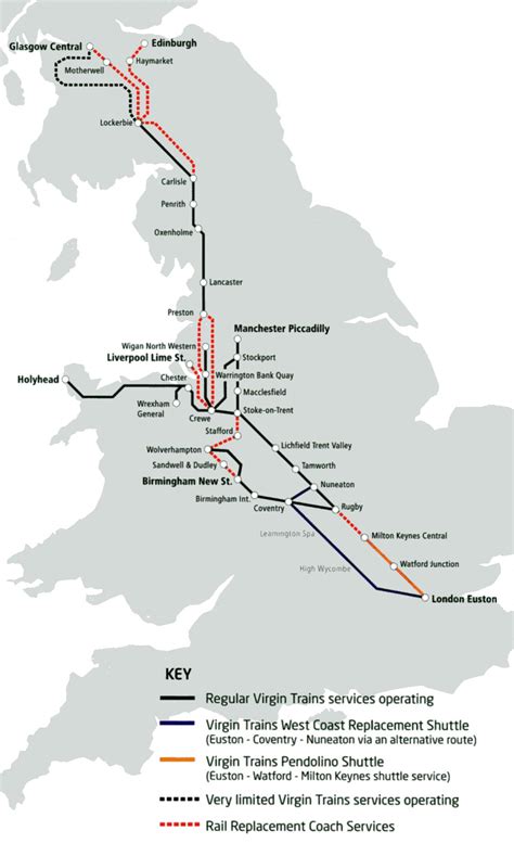 West Coast Main Line / Virgin Trains