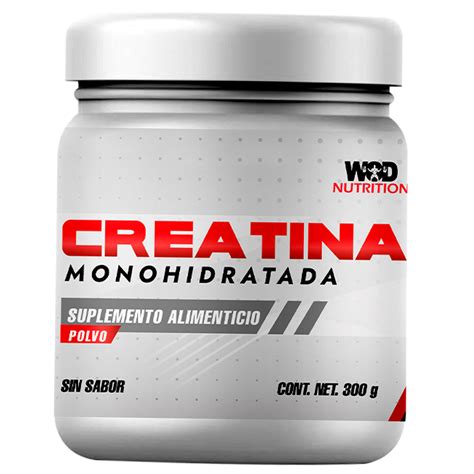 Creatina Monohidratada 60 Servicios Wodnutrition