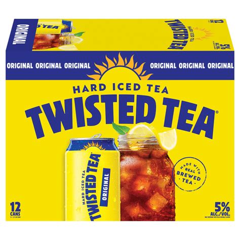 Save on Twisted Tea Hard Iced Tea Original - 12 pk Order Online ...