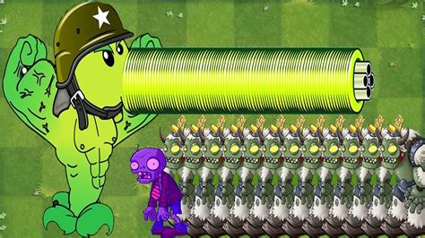 Super Gatling Pea Vs Dr Zomboss Vs Zombies Plants Vs Zombies Hack