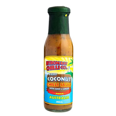 Byron Bay Chilli Co Original Fiery Coconut Chilli Sauce With Curry