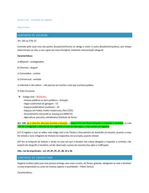 Aula Classifica O Dos Contratos Direito Civil Teoria Geral