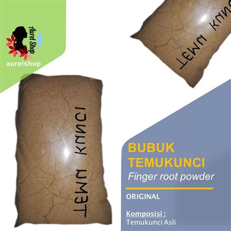 Jual Bubuk Temukunci Temu Kunci 1 Kg Finger Root Powder Shopee