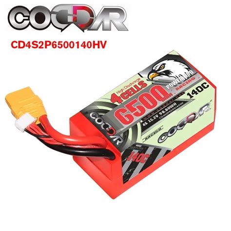 Coddar Mah S V C Hardcase Hv Shorty Lipo Battery With Xt