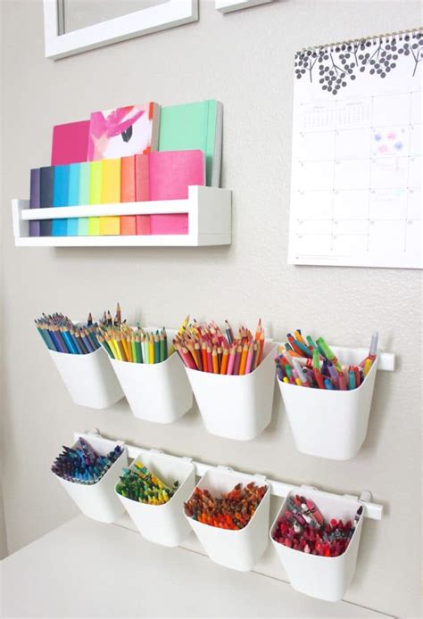 How To Organize Pens Pencils And Markers