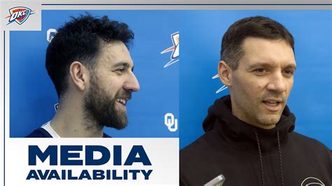 Vasilije Micić Coach Daigneault Practice Media Availability