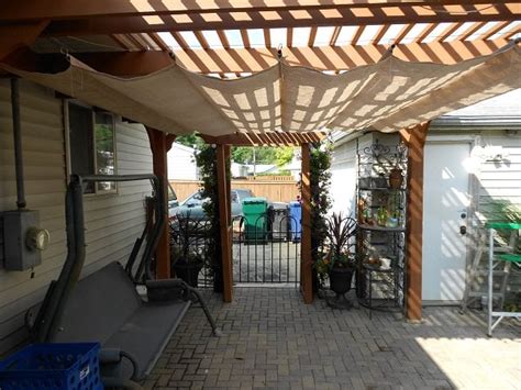 Diy Retractable Patio Shade