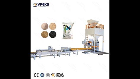 Vpeks Fully Automatic Coal Briquette Packing Line And Robotic