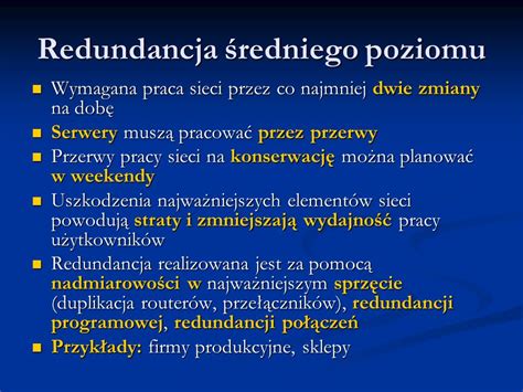 Niezawodność sieci LAN ppt pobierz