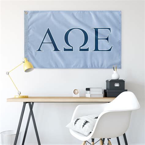 Alpha Omega Epsilon Flags Sorority Banners Greek Ts Designergreek2