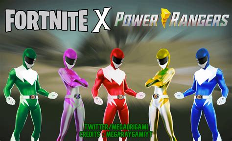 Saturday Suggestion Power Rangers X Fortnite Rfortnitebr