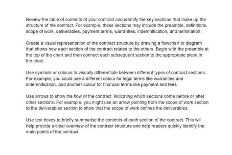 Contract structure diagrams | Freelancer