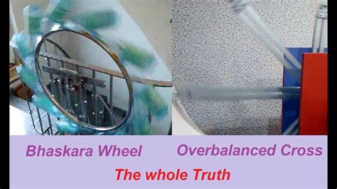 Perpetual Motion Bhaskara Wheel 巴斯卡罗轮 भास्कर व्हील Overbalanced Cross