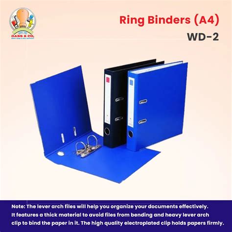 Ring Binders (A4) WD-2 | W – LA422F - Custom Print