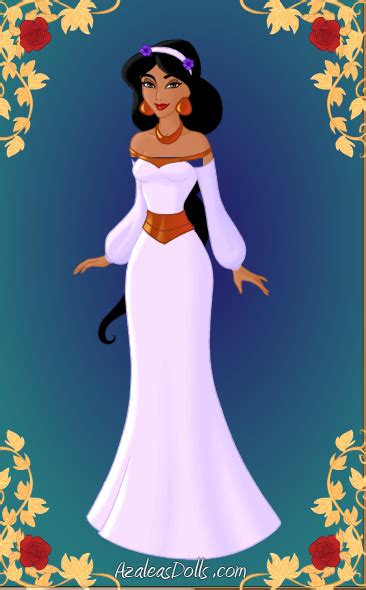 Disney Princess Jasmine Wedding Dress