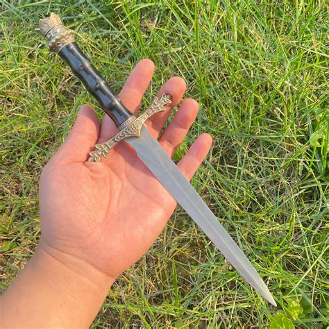 Crown Viking Knight Swordmonogram Daggercustom Daggerpersonalized