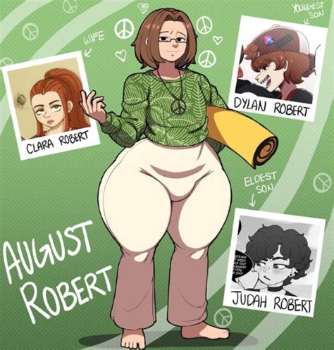 August Roberts Blackwhiplash Big Ass Male Bob Cut Brown Hair