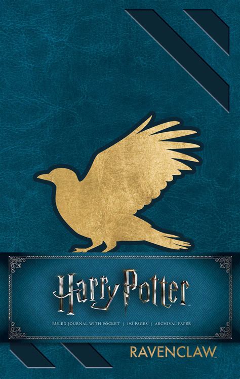 Harry Potter Ravenclaw Hardcover Ruled Journal Book By Insight