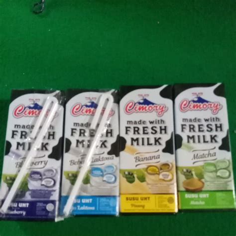 Jual Cimory Fresh Milk Ml Susu Uht Rasa Banana Pisang Bebas Lactosa