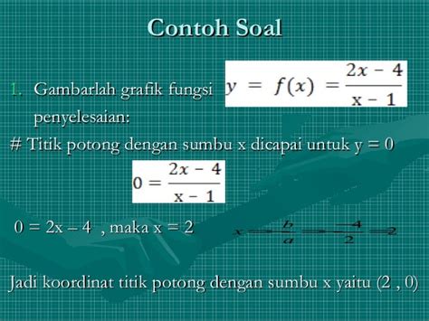 Berikan 3 Contoh Soal Essay Materi Fungsi Rasional Materi Soal