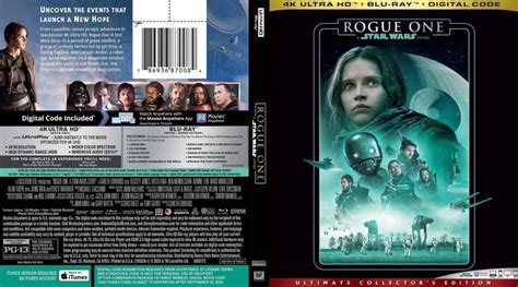 Rogue One A Star Wars History 2016 R1 Custom 4k Uhd Cover Dvdcovercom