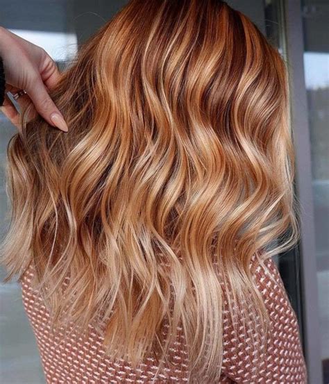 The Peachy Blonde Is The Perfect Light Hair Color For Fall Copper