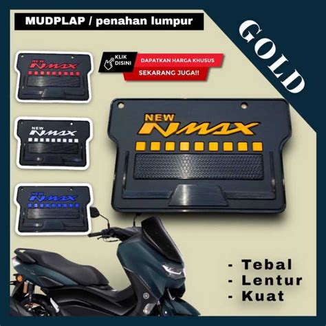 Mudflap Penahan Lumpur Karet Kolong Yamaha Nmax New 2020 2021 2022