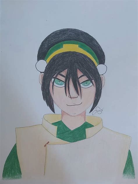 Gente Eu Desenhei A Toph Amo Avatar Amino Oficial Br Amino