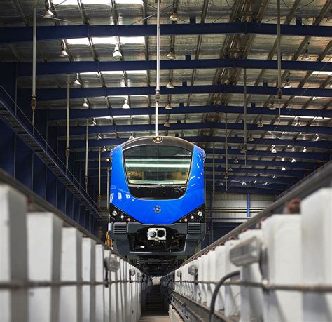 Alstom Wins €98 Million Contract To Design And Manufacture 78 Metro Coaches For Chennai Metro