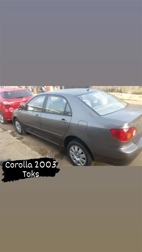 Toyota Corolla 2003 Modeltokunbo Autos Nigeria