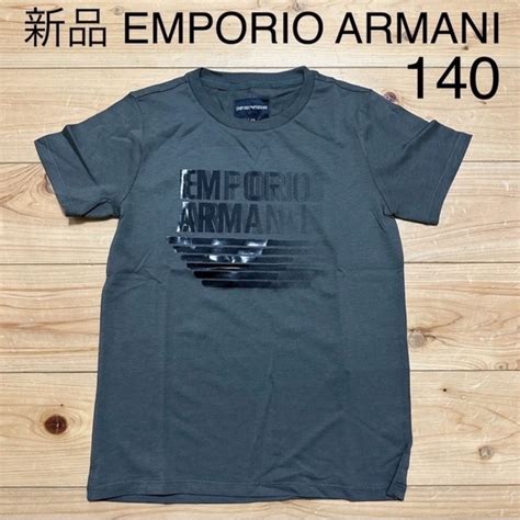 Emporio Armani 新品 エンポリオアルマーニ キッズ Tシャツ 150サイズ ロゴ 半袖の通販 By 断捨離中＊プロフ必ずご