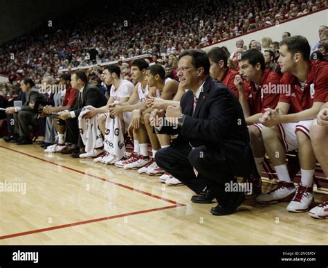 Indiana Head Coach Tom Crean During The Second Half Of An NCAA College