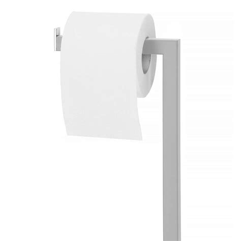 Stand Cu Perie WC Si Suport Hartie Igienica Metal 79cm Gri EMAG Ro