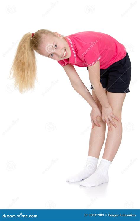 Belle Fille Blonde Avec Une Longue Queue Sur La Tête Image stock Image du beau enfant 55031989