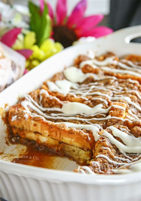 Cinnamon Roll French Toast Bake Yummi Haus