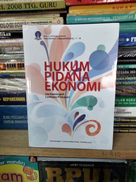 Jual Buku HUKUM PIDANA EKONOMI Di Lapak KARDIO BUKU Bukalapak