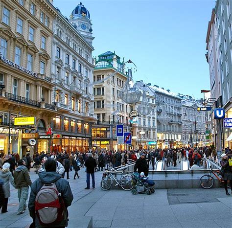 Shop til you drop at Mariahilfer Straße in Vienna Austria