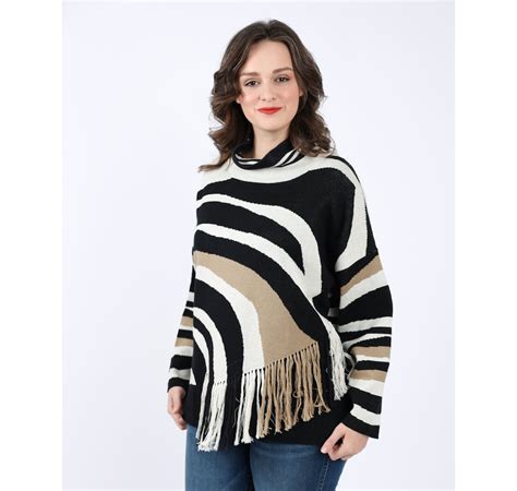 Clothing And Shoes Tops Sweaters And Cardigans Pullovers Shannon Passero Fringe Trim Cowl