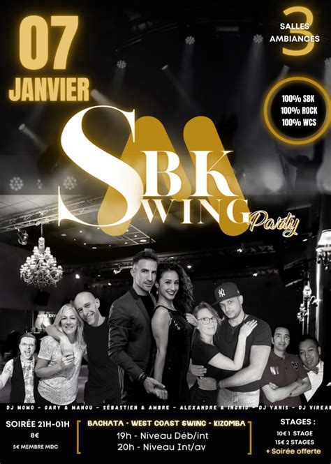 Stages And Soirée Sbk Swing Meyzieu Markadas