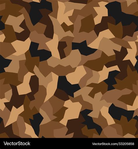 Brown Camouflage Pattern