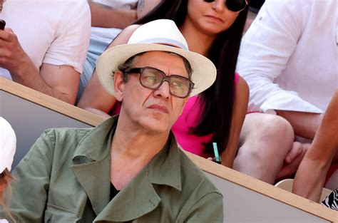 Photo Marc Lavoine Et Son Fils Roman Dans Les Tribunes Des