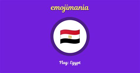 🇪🇬 Flag: Egypt emoji Copy & Paste - Emojimania