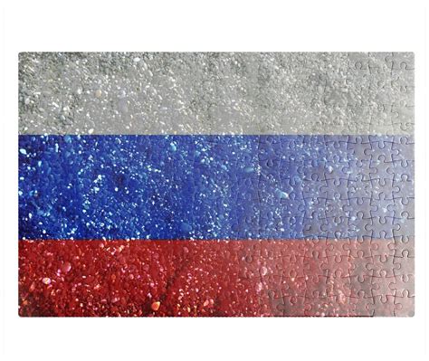 Карта пазл флаг россия вектор — купить по низкой цене на Яндекс Маркете