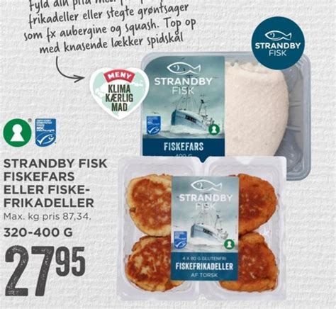 Strandby Fisk Fiskefars Meny Oktober Alle Tilbudsavis