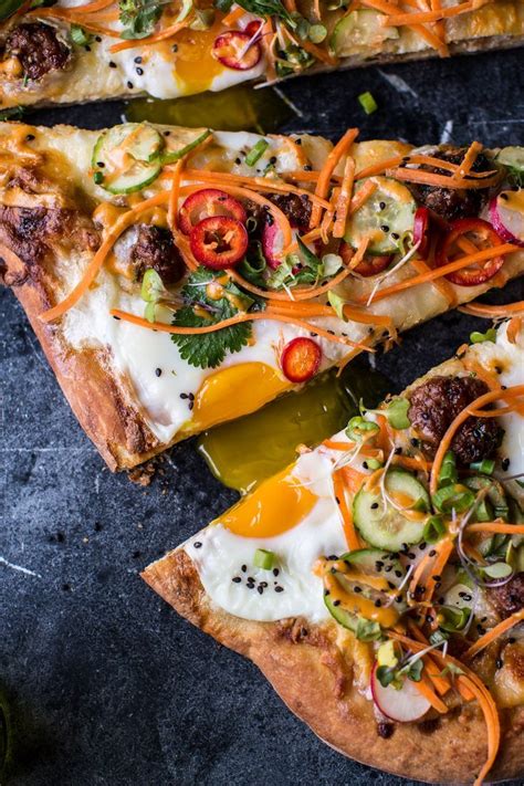 Banh Mi Pizza Recipe Banh Mi Pizza Fusion Food Recipes