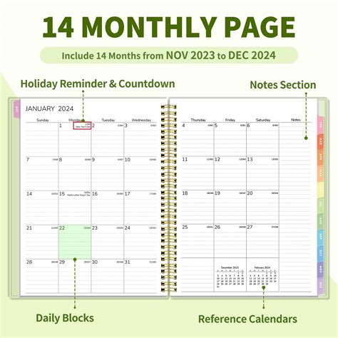 Snapklik Planner Annecy Weekly Monthly Planner Jan