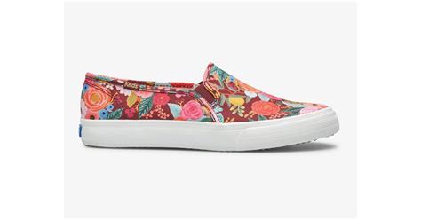 Keds Keds X Rifle Paper Co Double Decker Garden Party Slip On Sneaker